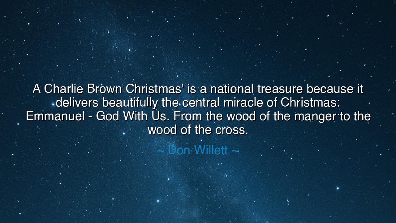 A Charlie Brown Christmas' is a national treasure because it