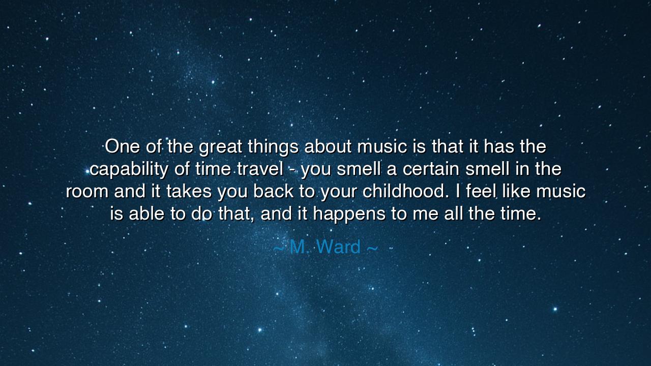 One of the great things about music is that it has the