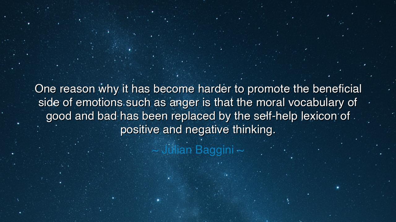 One reason why it has become harder to promote the beneficial