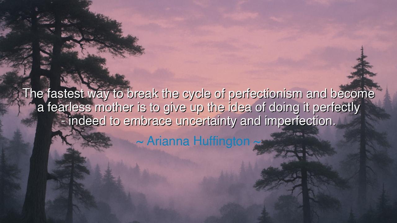 The fastest way to break the cycle of perfectionism and become a
